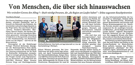 Artikel Rhein Neckar Zeitung